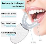 TW1 Teeth Whitening Automatic Toothbrush – Ultrasonic 360° U-Shaped Electric Brush with LED Whitening, IPX7 Waterproof, Rechargeable - Image 3