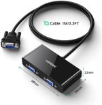 Ugreen VGA Male to 2 Female Video Splitter Cable (Model: 20918) Best Price In Muscat Oman