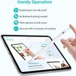 Universal Tablet Pen Stylus – Rechargeable, Fine Tip, Touchscreen Compatible for iPad, Android & Windows | - Image 4