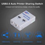 USB 2.0 Auto Sharing Switch for Printer | 2-Port/4-Port Plug & Play Printer Share Hub - Image 5