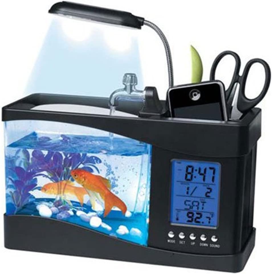 usb-powered-mini-desktop-aquarium-with-led-light-filter-comp.jpg USB-Powered Mini Desktop Aquarium with LED Light & Filter – Compact Fish Tank for Desk - Image 1