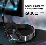Vertux Blitz 7.1 Surround Sound Gaming Headset – USB Over-Ear Headphones with Noise-Isolating Microphone, - Image 4