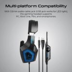 Vertux Denali High Fidelity Surround Sound Gaming Headset – 40mm Drivers, RGB Lighting, Noise-Isolating Microphone, - Image 3