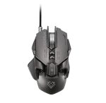 Vertux Indium Gaming Mouse Grey/Silver – Ergonomic 3200 DPI Wired RGB Mouse with 8 Programmable Buttons for Gamers, Price in Oman