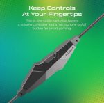 Vertux Malaga Amplified Stereo Wired Gaming Headset – 50mm Drivers, Noise-Isolating Mic, 3.5mm Audio Jack, - Image 4