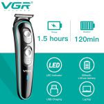 VGR Trimmer V055 – Professional Rechargeable Beard & Hair Trimmer for Men, Price in Oman Muscat - Image 4