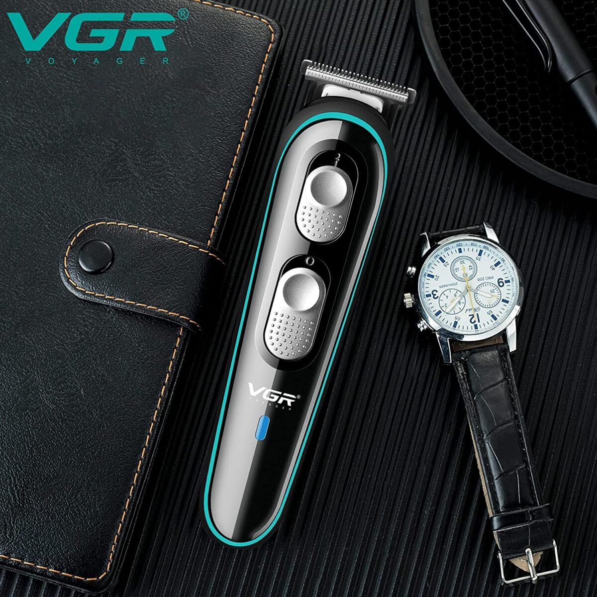 VGR Trimmer V055 – Professional Rechargeable Beard & Hair Trimmer for Men, Price in Oman Muscat - Image 5