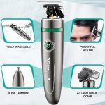VGR V-258 Professional Hair & Beard Trimmer – Cordless, 700mAh Battery, Stainless Steel Blades, USB Charging, Price in Oman - Image 2