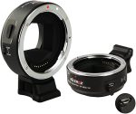 Viltrox EF-NEX IV Auto Focus Mount Adapter – Canon EF Lens to Sony E Mount Adapter,
