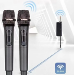 Vocal Wireless + Wired Dual Microphones X23 in Oman – Clear Sound System - Image 4