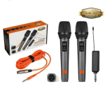 Vocal Wireless + Wired Dual Microphones X23 in Oman – Clear Sound System - Image 5