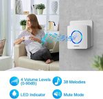 Voxon Doorbell V2029 Wireless Smart Doorbell with Long Range, LED Indicator & Easy Installation – - Image 3