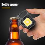 W5130 Rechargeable Keychain Flashlight – Compact COB LED Light with Type-C Charging - Image 6