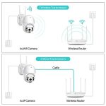 WiFi 360° Smart Outdoor Camera – IP66 Waterproof | Night Vision & Motion Detection, - Image 4