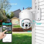 WiFi 360° Smart Outdoor Camera – IP66 Waterproof | Night Vision & Motion Detection, - Image 6