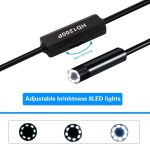 WiFi Endoscope HD720P – 8mm Waterproof Inspection Camera with 6 Adjustable LEDs, Compatible with Android & iOS – - Image 2