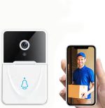 Wireless Door Bell with Camera MNB4 – Smart HD WiFi Video Doorbell, Night Vision, Two‑Way Audio & Motion Detection – IP65 Waterproof