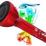 Wster WS‑1698 Portable Bluetooth Karaoke Mic & Hi‑Fi Speaker – Record, FM & USB –