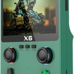 X6 Handheld Game Console – 3.5″ HD Screen, Dual Joystick, 5,000+ Built‑in Games, TV‑Out –