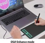 XENX P3-1060 Graphic Drawing Tablet - 10 Shortcut Keys + Battery-Free Pen, 10×6.22″ Large Active Area, Compatible with Windows • Mac • Android - Image 7