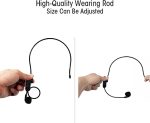 Xiaokoa Wireless Mic N81 UHF – 50 m Range Smart Lavalier & Headset Mic for Fitness, Teaching & Streaming – - Image 2