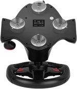 Xtrike Me GP-903 Vibration Racing Wheel - USB PC & Console Wheel with Pedals (180°) - Image 3