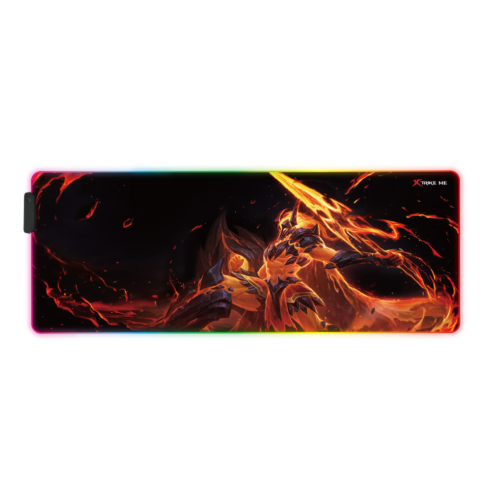 xtrike-me-mp-605-rgb-backlit-gaming-mousepad-800x300mm-anti-.png Xtrike Me MP-605 RGB Backlit Gaming Mousepad – 800x300mm, Anti-Slip Base, 13 Lighting Modes – Ideal for Gamers - Price in Oman - Image 1
