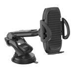 Yesido C111 360° Adjustable Car Phone Holder – Dashboard & Windshield Spring‑Clip, Flexible Arm –