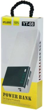 YT Power Bank YT08 – 10000 mAh Fast‑Charge Portable Charger with LED Display & Flashlight – - Image 5