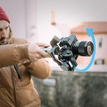 Zhiyun Crane M2S 3-Axis Handheld Camera Stabilizer with Built-in Fill Light – Lightweight Gimbal for Mirrorless, Action Cameras & Smartphones, - Image 4