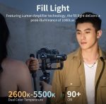 Zhiyun WEEBILL 3S Camera Gimbal – 3-Axis Stabilizer with Built-in Fill Light Best Price In Muscat Oman - Image 4