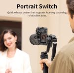 Zhiyun WEEBILL 3S Camera Gimbal – 3-Axis Stabilizer with Built-in Fill Light Best Price In Muscat Oman - Image 6