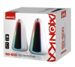 Zilla SG-500 Wired Gaming Stereo Speaker – 2.0 Channel, RGB Lighting, USB Powered, 6W Output, - Image 3
