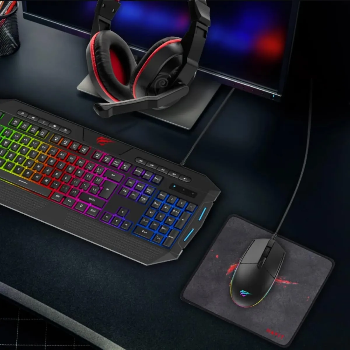 Havit Gaming Combo Kit 4 in 1 in Oman – Complete Gaming Setup Bundle - Image 7