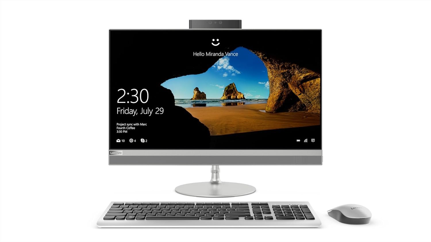 Lenovo All IN ONE Core i5 8th GEN in Oman – Space-Saving Performance Lenovo All IN ONE Core i5 8th GEN in Oman – Space-Saving Performance - Image 1