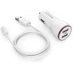 Anker Power Drive 2Port 24W Car Charger in Oman – Fast Charging Bundle
