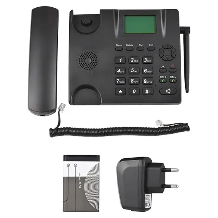 DDK 995+ GSM Dual SIM Phone in Oman – Reliable Wireless Desktop Telephone - Image 3