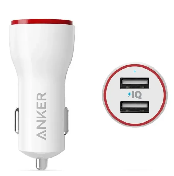 Anker Power Drive 2Port 24W Car Charger in Oman – Fast Charging Bundle - Image 4