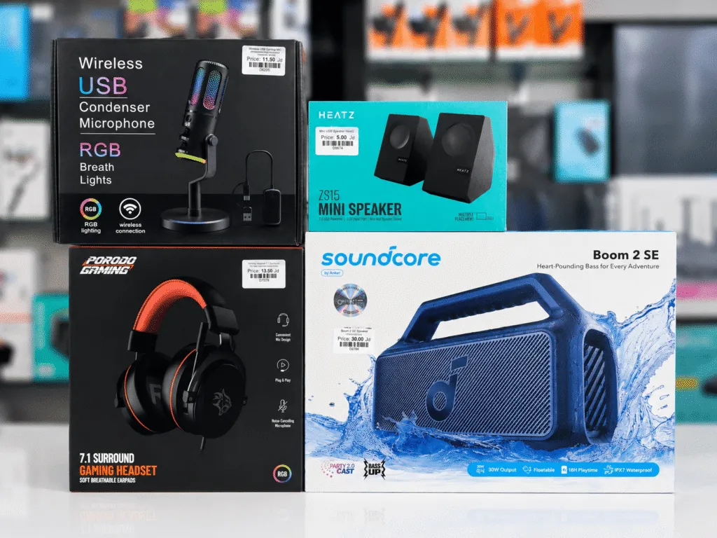 Audio accessories in Oman at Sky Gadgets