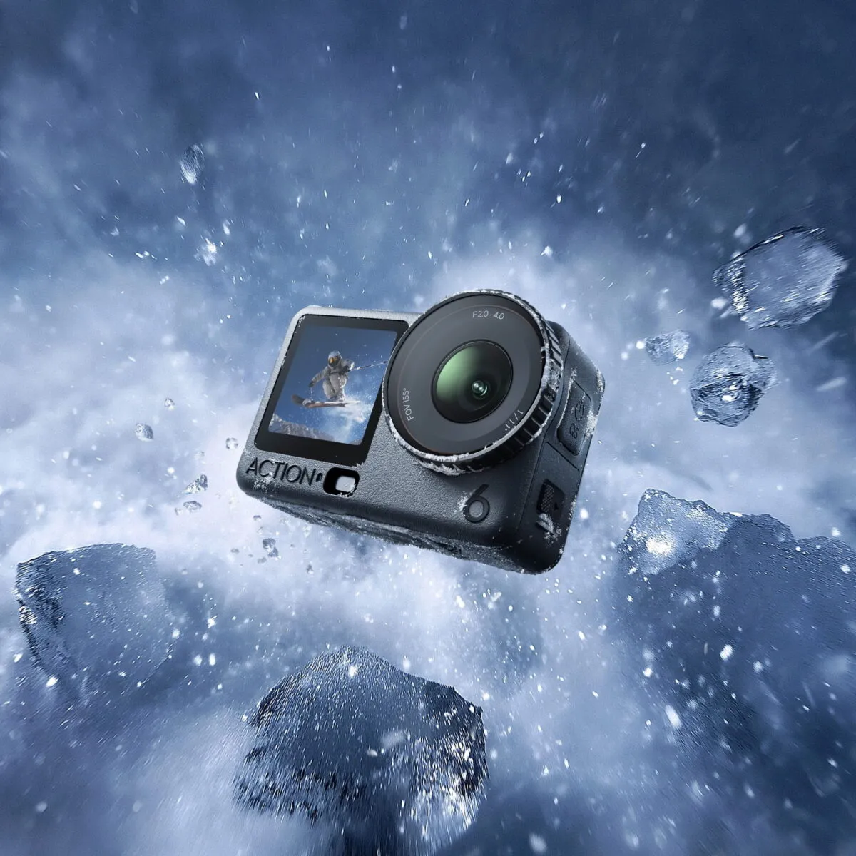 DJI Action 6 Adventure Combo in Oman – Ultimate 4K Action Camera Bundle - Image 3