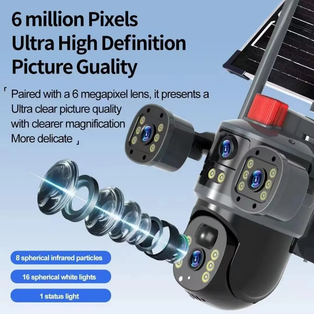 AI Solar Camera 3 in 1 SPM T Series in Oman – Smart Outdoor Security - Image 2