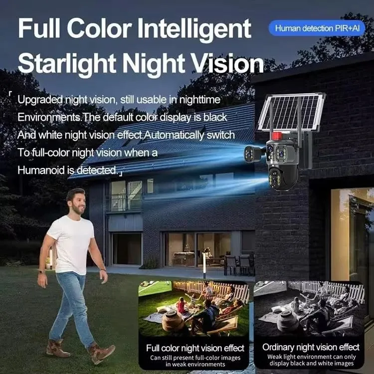 AI Solar Camera 3 in 1 SPM T Series in Oman – Smart Outdoor Security - Image 4