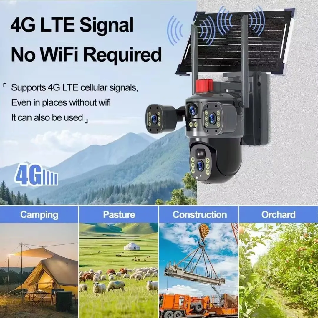 AI Solar Camera 3 in 1 SPM T Series in Oman – Smart Outdoor Security - Image 5