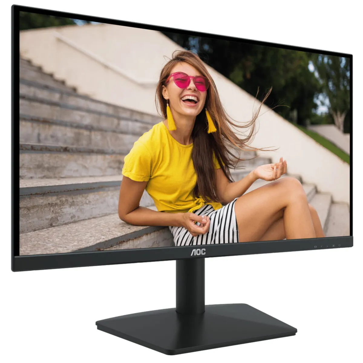AOC Monitor 24 Hdmi & Vga FHD 120Hz in Oman – Smooth Full HD Viewing - Image 2
