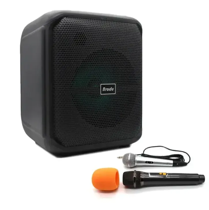 Brodu BTS-1740 Bluetooth Karaoke Speaker in Oman – Powerful Sound for Every Party - Image 2