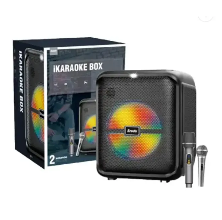 Brodu BTS-1740 Bluetooth Karaoke Speaker in Oman – Powerful Sound for Every Party - Image 5