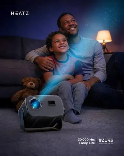 Heatz Projector 4K Ultra HD in Oman – Immersive Home Cinema Experience - Image 2