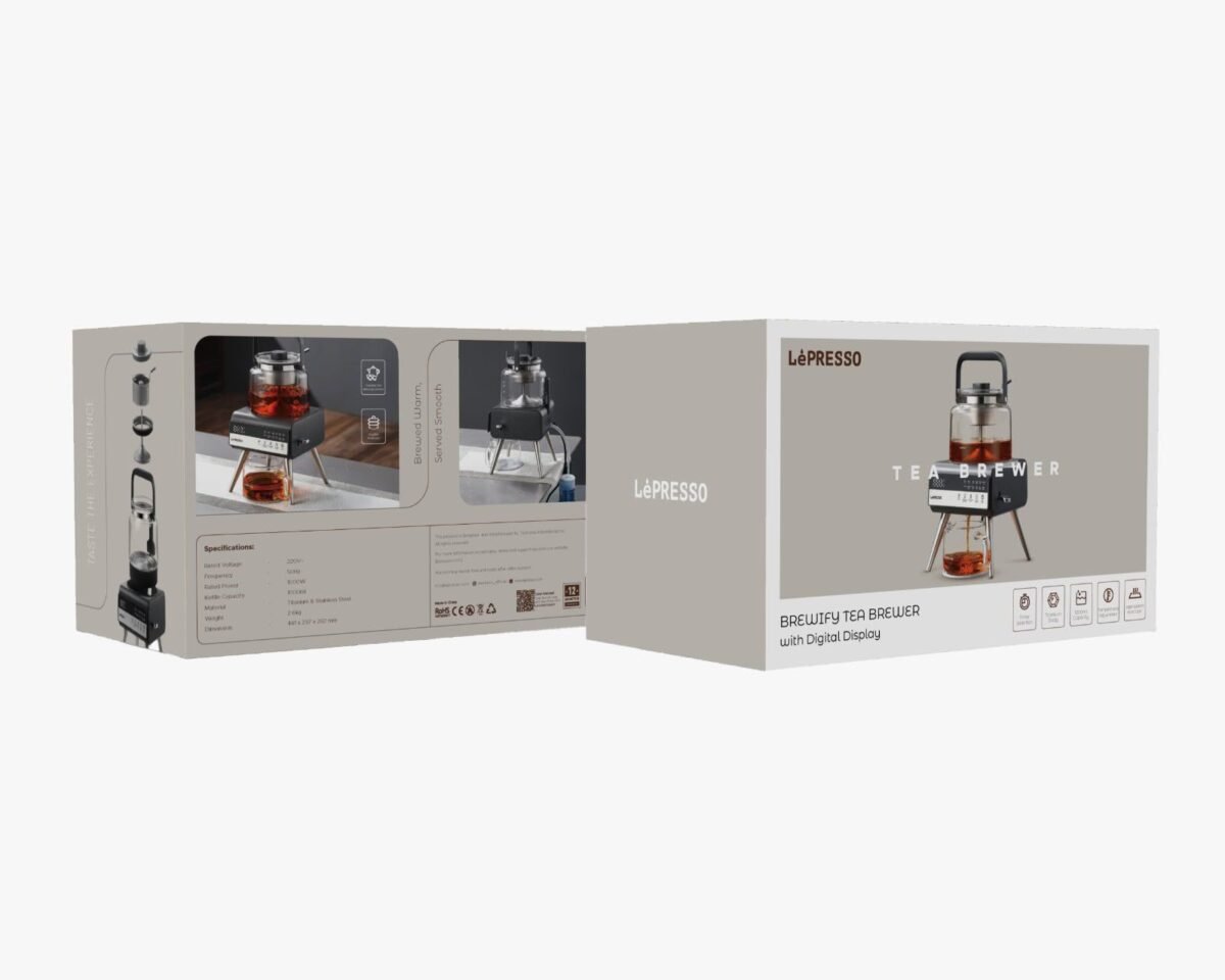 LePresso Brewify Tea Brewer with Digital Display in Oman – Smart Precision Brewing - Image 7