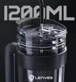 Lenyes 1200ML Vacuum Car Cup in Oman – Large Insulated Travel Mug - Image 2