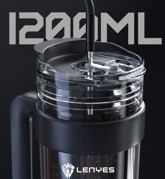 Lenyes 1200ML Vacuum Car Cup in Oman – Large Insulated Travel Mug - Image 2